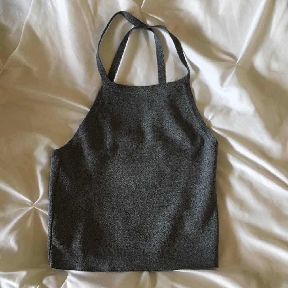 Grey brandy halter top